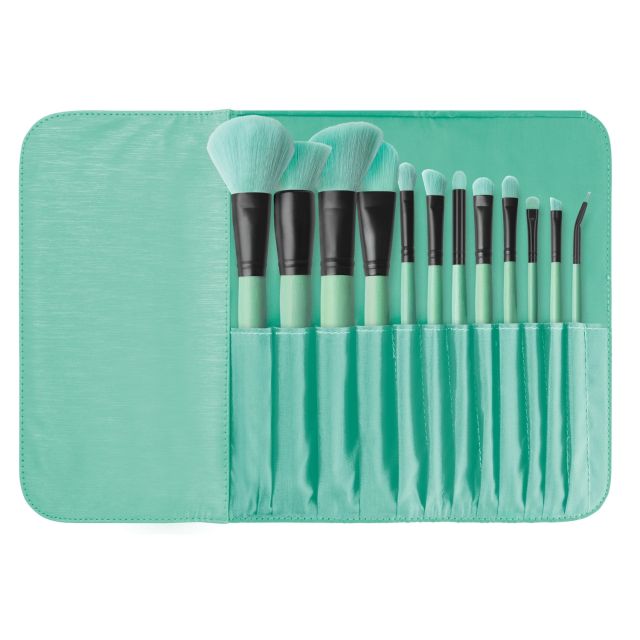 Brush affair collection Minty Green 12 Brush Set